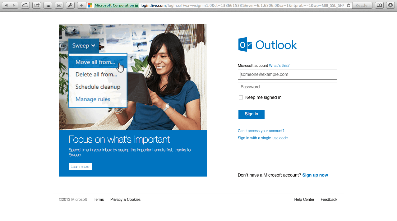 microsoft outlook for mac email set up